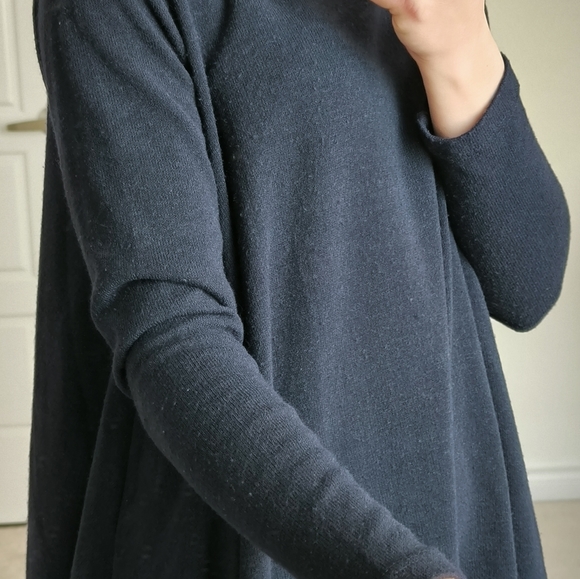 Toi & Moi Navy Blue Shirt Dress - Picture 4 of 5